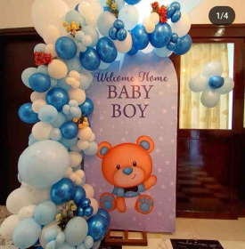 Arch Baby Shower Decor