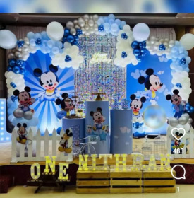 Mickey Mouse Theme Balloon Decoration