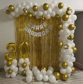 30th Birthday Balloon Decoration